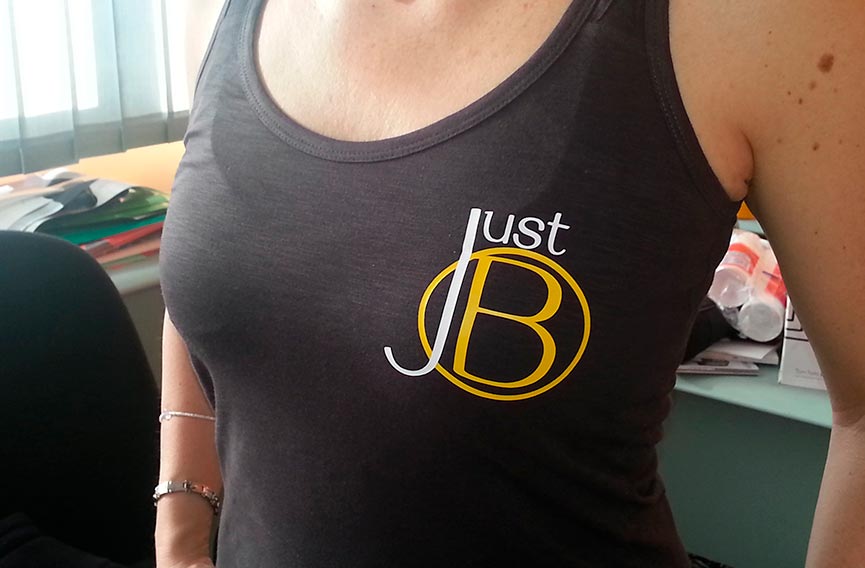 top personalizzato | just b
