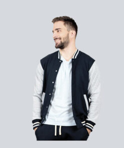 jacket bomber bicolore