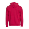 basic hoody full zip dietro