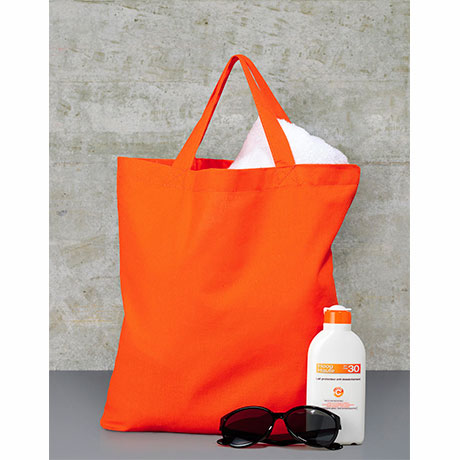 Shopper Cotone Manici Corti