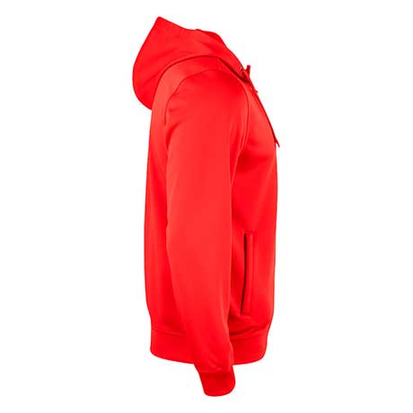 felpa basic active hoody full zip
