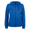 felpa basic active hoody full zip woman