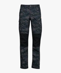 pantaloni cargo camo