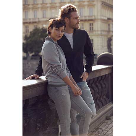 felpa basic active cardigan