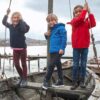 basic hoody softshell kids