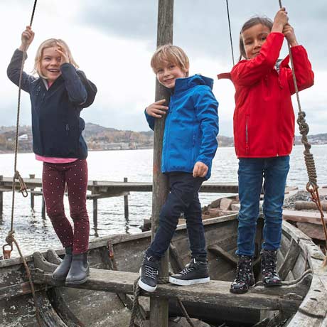 basic hoody softshell kids