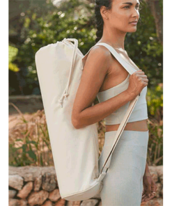 organic yoga mat bag